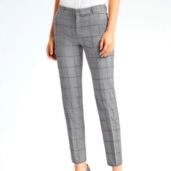 Banana Republic Lined Wool Ryan Pants Sz 8P - Picture 8 of 8